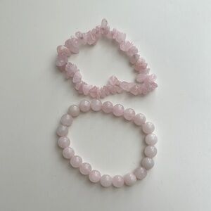 Set of 2 Pink Bracelets